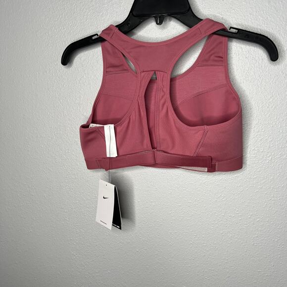 New Nike Swoosh Dri-Fit Sports Bra Pink High-Support Non-Padded Sz 3X (A-B) - Picture 5 of 5